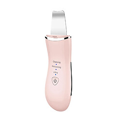 Wewoo BLK-D016 Ultrasonic Beauty Shovel Skin Machine Vibration Household Facial Cleansing and Washing Massage Instrument Pink