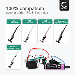 Avis Batterie pour AEG CX 7 30 BM 90094083900, AEG CX 7 2 30 BP 90094071200, AEG CX 7 30 IW 90094085800 2500mAh de CELLONIC