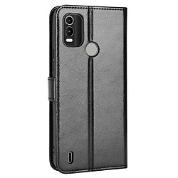 Acheter Htdmobiles Housse pour Nokia C21 Plus - etui coque pochette portefeuille + verre trempe - NOIR