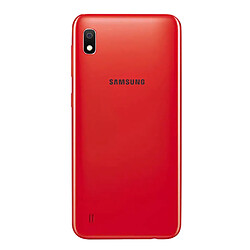 Cache batterie Samsung Galaxy A10 Façade arrière Original Samsung rouge pas cher