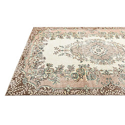 Vidal Tapis de laine 272x175 beige Ultra Vintage pas cher