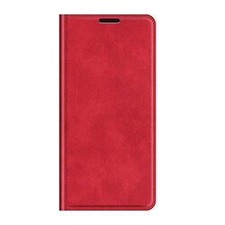 Etui en PU Toucher cutané auto-absorbé avec support rouge pour votre Nokia G20