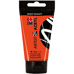 Marabu 122002927 ? Artist Acrylique, 75 ML, permanentorange