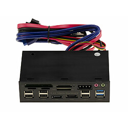 Avis Kalea-Informatique Façade 5.25 pour CF SD MicroSD MMC USB2 USB3 eSATA SATA Audio 12V 5V