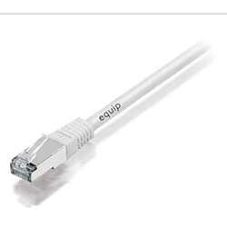 Câble Réseau Rj45 Equipé Cat.7 S/Ftp Blanc 3M