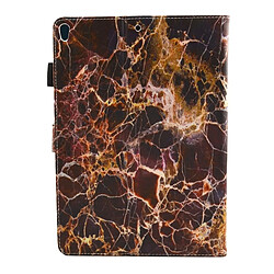 Avis Wewoo Smart Cover marron pour iPad Pro 10.5 pouces Marbre Motif Horizontal Étui de protection en cuir flip avec porte-cartes et fentes cartes portefeuille fente stylo veille / réveil