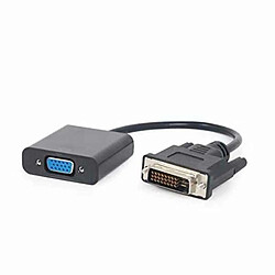 Adaptateur DVI vers VGA GEMBIRD A-DVID-VGAF-01 Noir