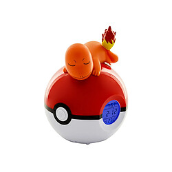 TEKNOFUN Pokémon - Réveil lumineux Pokeball Salamèche 18 cm