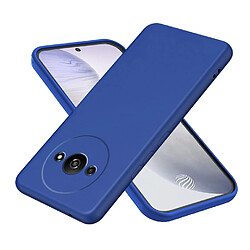 Htdmobiles Coque pour Xiaomi Redmi A3 / Poco C61 4G - housse etui silicone gel fine + film ecran - BLEU FONCE