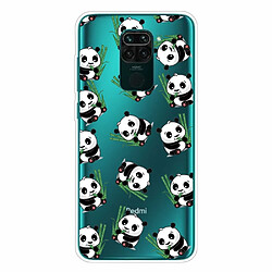 Coque en TPU impression de motifs Panda pour votre Xiaomi Redmi Note 9