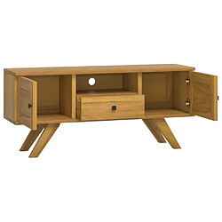 Acheter Maison Chic Meuble TV scandinave - Banc TV pour salon 110x30x50 cm Bois de teck solide -MN93948