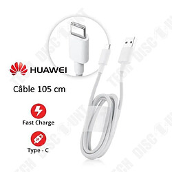 Tech Discount TD® Câble USB pour Huawei P20 Lite/102 cm/Charge Huawei Mate 9 10 20pro Type C/ Câble de données Charge rapide P9P10p20p30p40v10