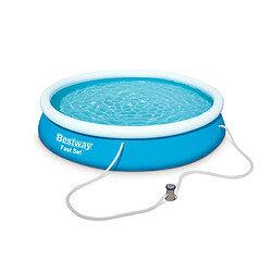 Piscine gonflable bleue autoportante BESTWAY – Jade ? 360 x 76 cm - piscine hors sol autostable ronde | sweeek