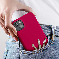 Avis Avizar Coque pour iPhone 15 Plus Semi-rigide Soft-touch Fast Cover Fuchsia