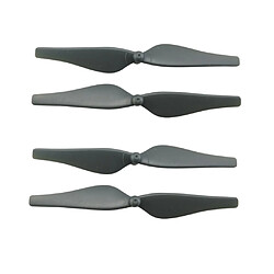 4 pièces hélice pour dji tello drone lame quadcopter pièces de rechange gris