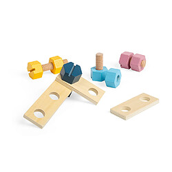 Acheter Bigjigs Toys Caisse d'écrous et de boulons en bois