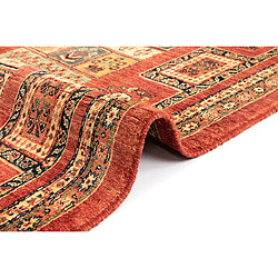 Vidal Tapis de laine 176x109 rouge Kashkuli pas cher