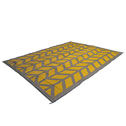 Bo-Camp Tapis d'extérieur Chill mat Flaxton 2,7x3,5 m XL jaune ocre