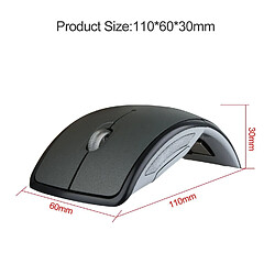 Acheter Yonis Souris Sans Fil Pliable 1600DPI 2.4GHz