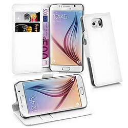 Cadorabo Coque Samsung Galaxy S6 Etui en Blanc