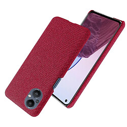 Coque en TPU + PU anti-griffes, rouge pour votre OnePlus Nord N20 5G/Oppo Reno 7Z