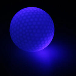 Acheter Glow In Dark LED Light Up Golf Ball Taille Officielle Tournament Ball Blue