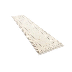 Vidal Tapis de couloir en laine 394x84 beige Darya