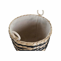 Avis Set de basket DKD Home Decor Polyester Colonial Fibre (38 x 38 x 36 cm)