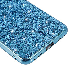 Acheter Wewoo Coque Pour Huawei Y6 Prime Glittery Powder Shockproof TPU Case Black