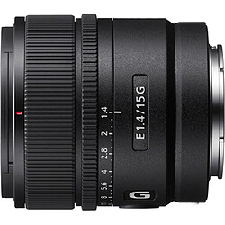 Avis Kit de caméra de cinéma numérique Sony FX30 E 15 mm f1.4 G