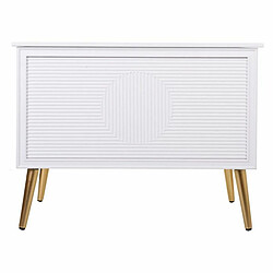 Banc de coffre Alexandra House Living Doré Bois MDF 41 x 62 x 83 cm