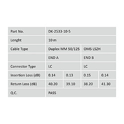 Acheter Digitus DK-2533-10-5 câble de Fibre Optique 10 m LSOH OM2 LC Vert - Câbles de Fibre Optique (10 m, LSOH, OM2, LC, LC, Vert)