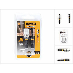 DeWalt DT 70538 T Set de 2 Embouts de tournevis T25 50mm + 1 x Embout magnétique