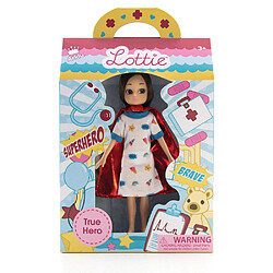 Lottie Dolls Poupée véritable héros pas cher