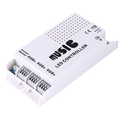 Wewoo Contrôleur à distance en plastique de musique d'enveloppe de RGB LED avec 24 clés RF à télécommande, DC 12-24V