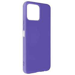 Avizar Coque Honor X8 Silicone Semi-rigide Soft-touch Fine Violet