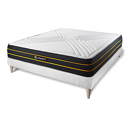 Avis Sleepfit Ensemble sommier + matelas ULTRA micro ressorts ensachés et mémoire de forme 160x200