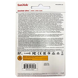 Avis Carte mémoire flash - SANDISK - - 64GB - - (SDSDUN4-064G-GN6IN)