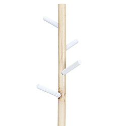 The Home Deco Factory Portemanteau Fiona - H. 130 cm - Blanc