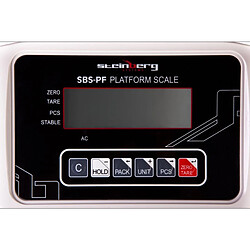 Helloshop26 Balance plateforme digitale professionnelle 150kg / 50g 3414151