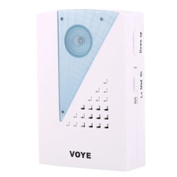 Wewoo VOYE V001A2 sans fil Smart Music LED maison sonnette avec double récepteur, distance de contrôle à distance: 120m plein air