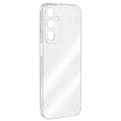 Avizar Coque pour Samsung A15 5G Silicone Pailleté Caméra Protégée Transparent