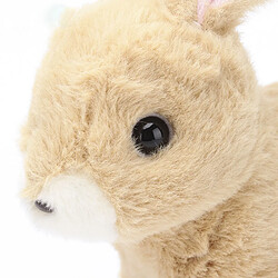 Avis Universal Robot lapin poil de lapin électronique animal de compagnie peluche jouet animal interactif marcher sauter jouet cadeau d'anniversaire enfant |