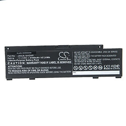 vhbw Batterie compatible avec Dell G3 15 3590, G3 3590, G3 3590-R1545BL, G3 3590-R1862BL laptop (4150mAh, 11,4V, Li-polymère)