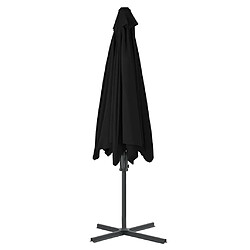 Acheter Maison Chic Parasol Jardin | Parasol d'extérieur avec mat en acier Noir 300x230 cm - GKD54289