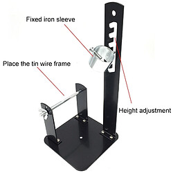 Wewoo Cadre multifonctionnel de soudure de support de fil de bidon de de fer à souder pas cher