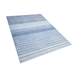 Beliani Tapis 160 x 230 cm bleu clair YARDERE