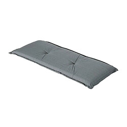 Madison Coussin de banc Basic 120x48 cm gris