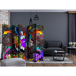 Artgeist Paravent - Graffiti: Colourful attack II [Room Dividers] [225x172]