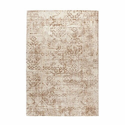 Paris Prix Tapis Tissé à Poils Courts Puerto Beige & Crème 120 x 170 cm